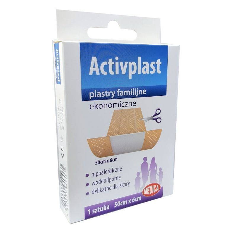 Activplast Plastry familijne ekonomiczne 1 szt - Nabea.pl