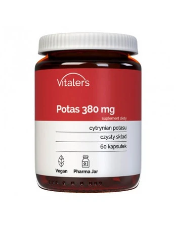 Vitaler's Potas 380 mg 60 kaps.
