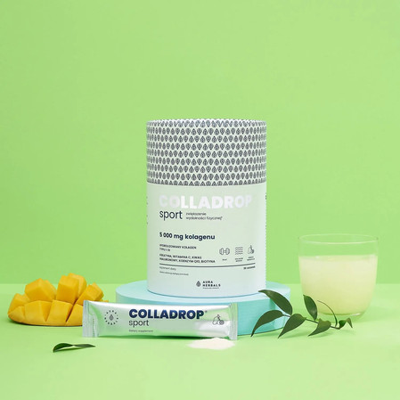 Colladrop® Sport, kolagen morski 5000 mg - 30 saszetek