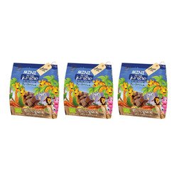 Zestaw: 3x CIASTKA KAKAOWE MINI JUNGLE BIO 100 g - BIO ANIA