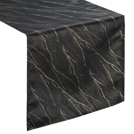 OBRUS SUZANA 40 X 140 CM CZARNY