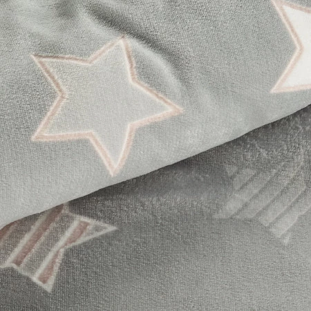 Komplet pościeli Flano 4 200 x, 220 cm, Srebrny