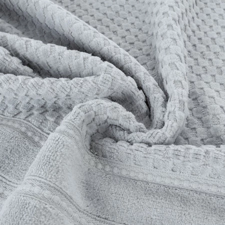 Ręcznik Adore (04), 70 x 140 cm, Srebrny