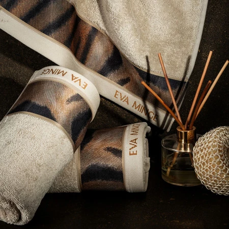 Ręcznik Eva 23 50 x 90 cm, Czarny