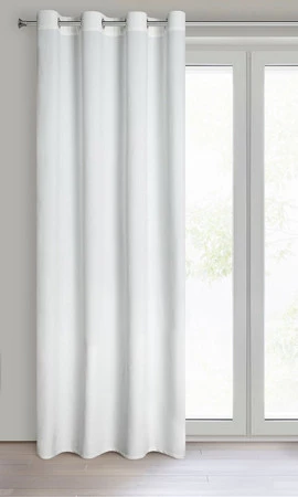 ZASŁONA GOTOWA MELANIE 140 X 250 CM BIAŁY