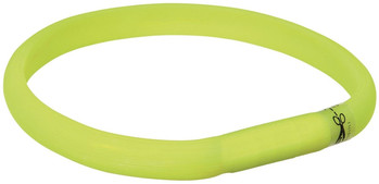 TRIXIE Opaska świecąca USB Safer Life L-XL Zielona