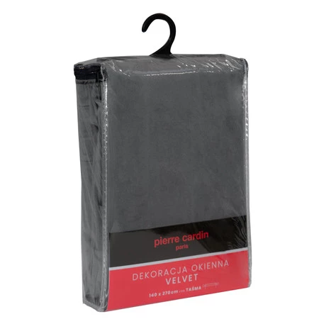 ZASŁONA GOTOWA SIBEL NA TAŚMIE 140 X 270 CM STALOWY