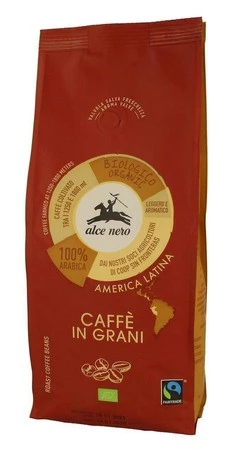 ALCE NERO Kawa 100% Arabica ziarnista FT BIO 500g