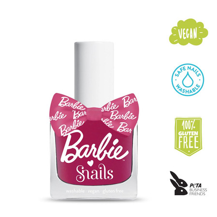 Snails, Zmywalny Lakier do paznokci dla dzieci Barbie, Gotta Glow!, 10,5 ml