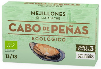 Cabo de Peñas Małże marynowane BIO 111 g