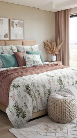 KOMPLET POŚCIELI BAWEŁNIANEJ VANESS 140X200 70X80/X1