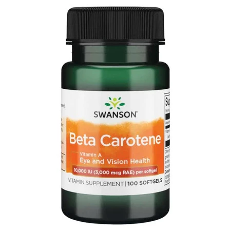 Swanson Beta caroten 10 000 Iu 100 K