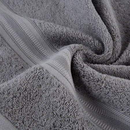 Ręcznik Elen (04), 30 x 50 cm, Stalowy