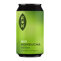 KOMBUCHA HERBATA MATCHA BEZGLUTENOWA BIO 330 ml - FOREVER YOUNG KOMBUCHA KRÓTKA DATA 2026-07-22