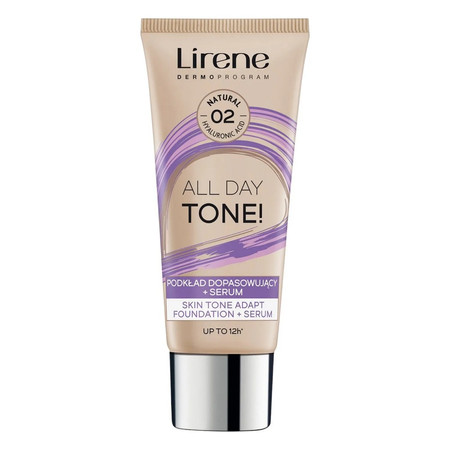 All Day Tone! podkład dopasowujący + serum 02 Natural 30ml