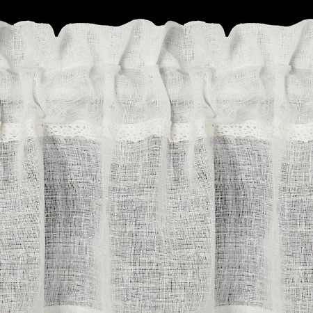 FIRANA GOTOWA DORIS NA TAŚMIE 150 X 60 CM KREMOWY