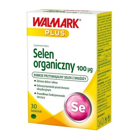 Selen organiczny 100 mcg 30 tabletek