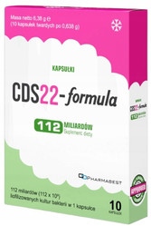 Pharmabest CDS22-formula 112 miliardów na wsparcie odporności 10 kaps.