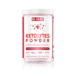 Keto Elektrolity w proszku Truskawka Wiśnia
