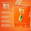 Nexon Witamina B12 100μg wspiera prawidłowe funkcjonowanie organizmu 30 kaps.