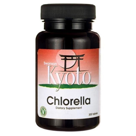 Swanson Kyoto Chlorella 300 T Oczyszczanie