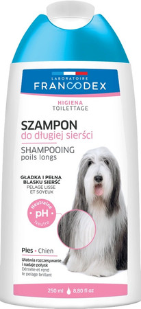 FRANCODEX Szampon dla psa o długiej sierści 250ml