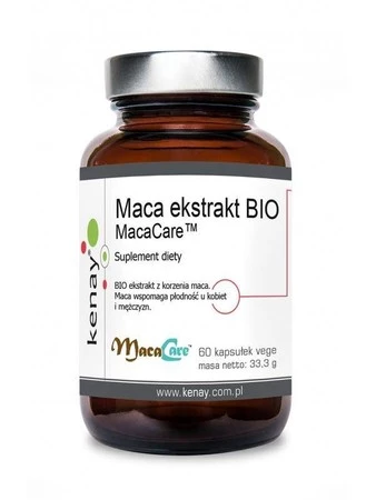 Maca ekstrakt BIO MacaCare (60 kaps.)