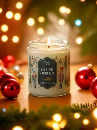 Woskiknot świeca sojowa Ołowiany Żołnierzyk