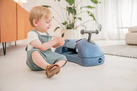 SCOOTANDRIDE My First Ewolucyjny jeździk pchacz 3w1 6 m+ Steel