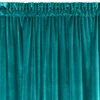 ZASŁONA GOTOWA SAMANTA NA TAŚMIE 140 X 270 CM TURKUSOWY