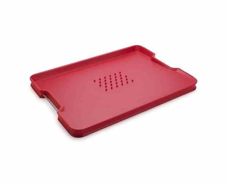 JJ - Deska L Cut&Carve Plus, czerwona - Nabea.pl