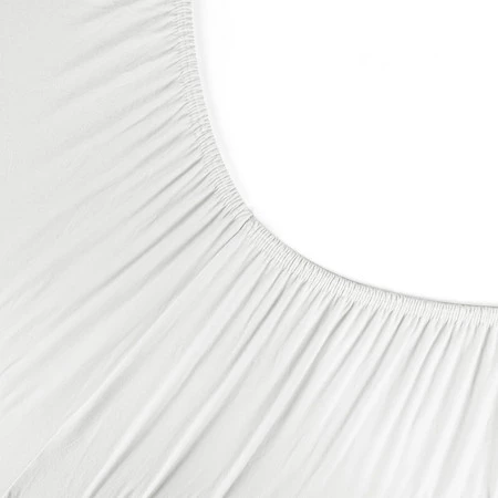 PRZEŚCIERADŁO Z GUMKĄ JERS4 120 X 200 X 25 CM KREMOWY