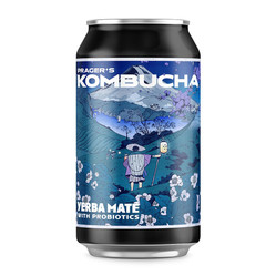 Prager's kombucha Yerba Mate puszka 330ml