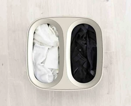 JJ-Kosz podwójny na pranie 60l. Tota, ecru