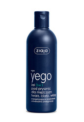 Ziaja Yego, żel 3w1 pod prysznic dla mężczyzn 300ml