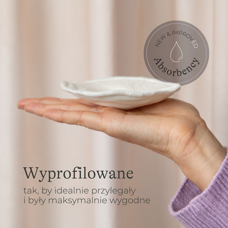 Lansinoh, Wkładki laktacyjne wielorazowego użytku, 4 szt.