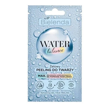 Water Balance żelowy peeling do twarzy 7g