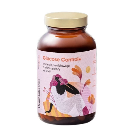 Health Labs Care Glucose Control+ wsparcie gospodarki cukrowej 90 kaps.