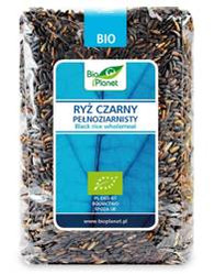 Bio Planet − Ryż czarny pełnoziarnisty BIO − 1 kg