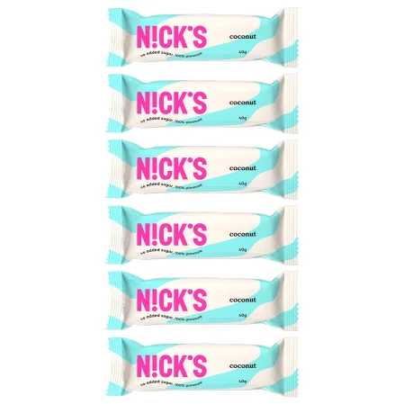 Zestaw x 6szt. N!CK'S Nicks Coconut 40g