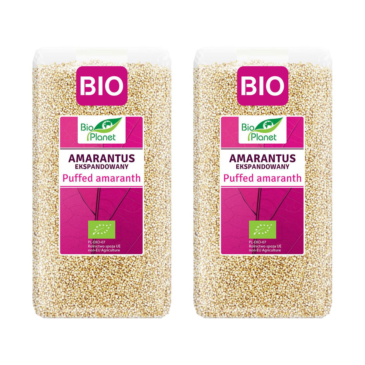 Zestaw 2x Bio Planet − Amarantus ekspandowany − 100 g - Nabea.pl