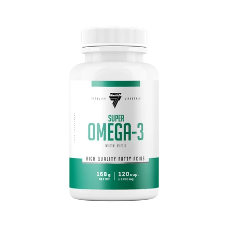 Trec SUPER OMEGA-3 kwasy omega-3 - 120cap