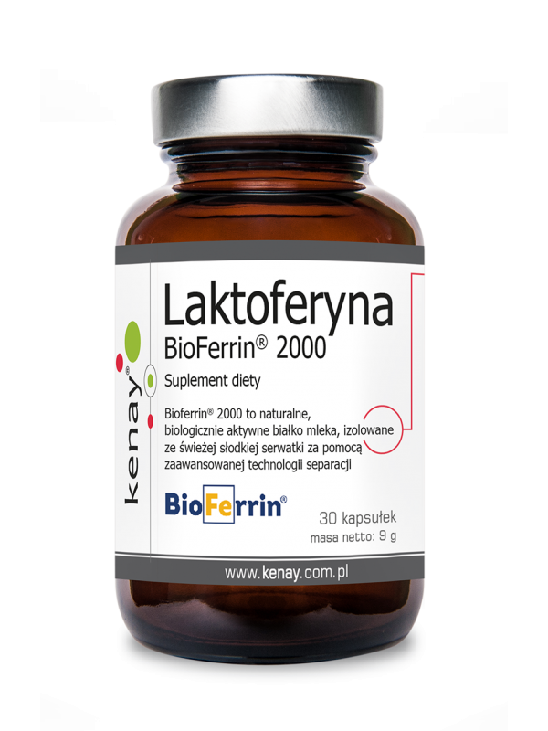 Laktoferyna Bioferrin 2000 (30 kaps.)