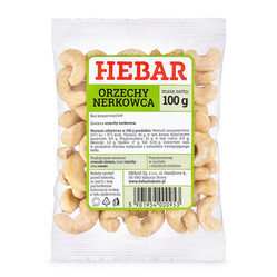 Hebar Orzechy nerkowca 100 g