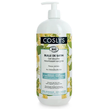 Coslys, Żel pod prysznic z wiciokrzewem do bardzo suchej skóry, 1L