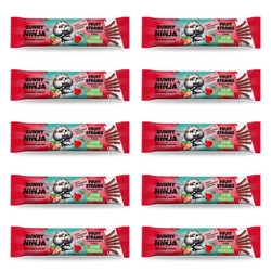 Zestaw 10x Fruit Straws przekąska owocowa o smaku jabłko-truskawka 16 g