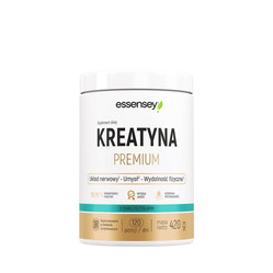 Essensey Kreatyna Premium Monohydrat 420g smak naturalny
