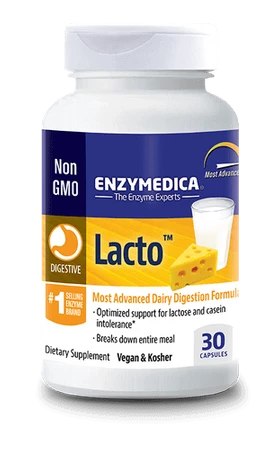 ENZYMEDICA Lacto (30 kaps.)