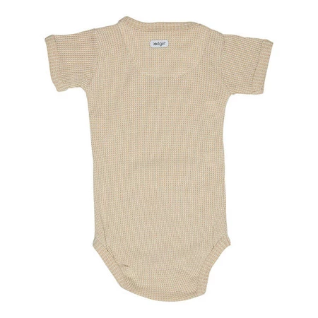 Lodger Body kopertowe niemowlęce krótki rękaw bawełniane beżowe Ciumbelle Ivory r. 68