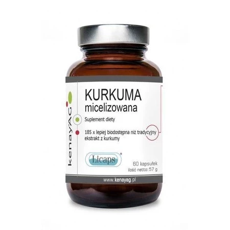 Kenay − Micelizowana Kurkuma − 60 kaps.